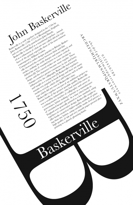 Type Specimen Poster - Janessa Berrios